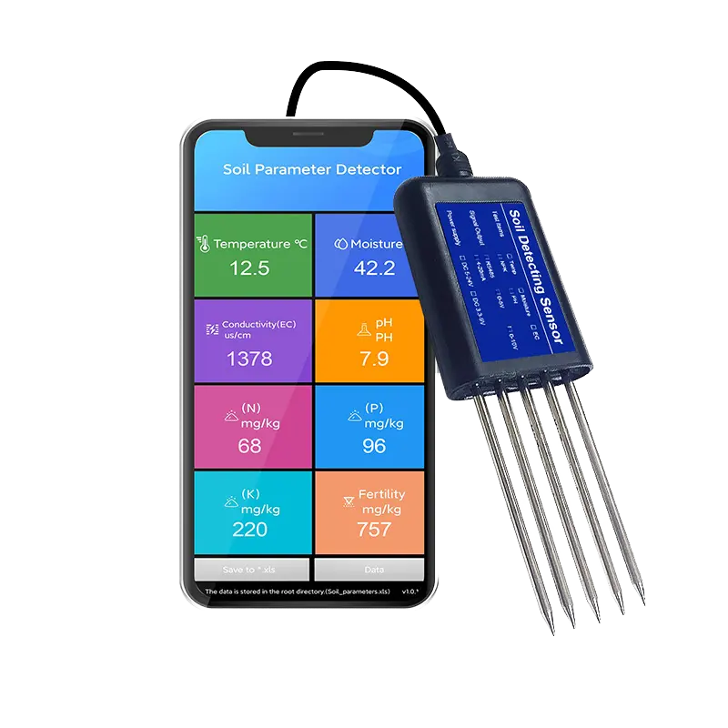 Ph Meter - 2026 TR-300 8-in-1 Soil Moisture Meter