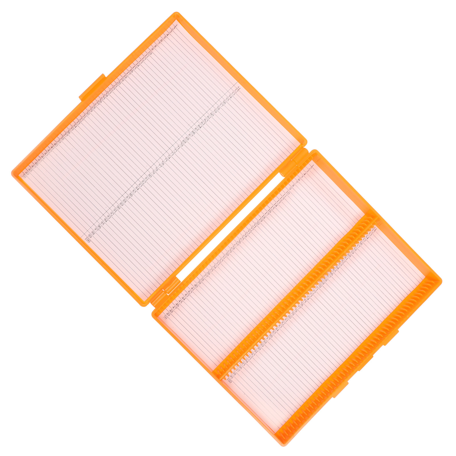 Pathology Slide Storage - Microscope Plastic Organizer Slide Storage Holds