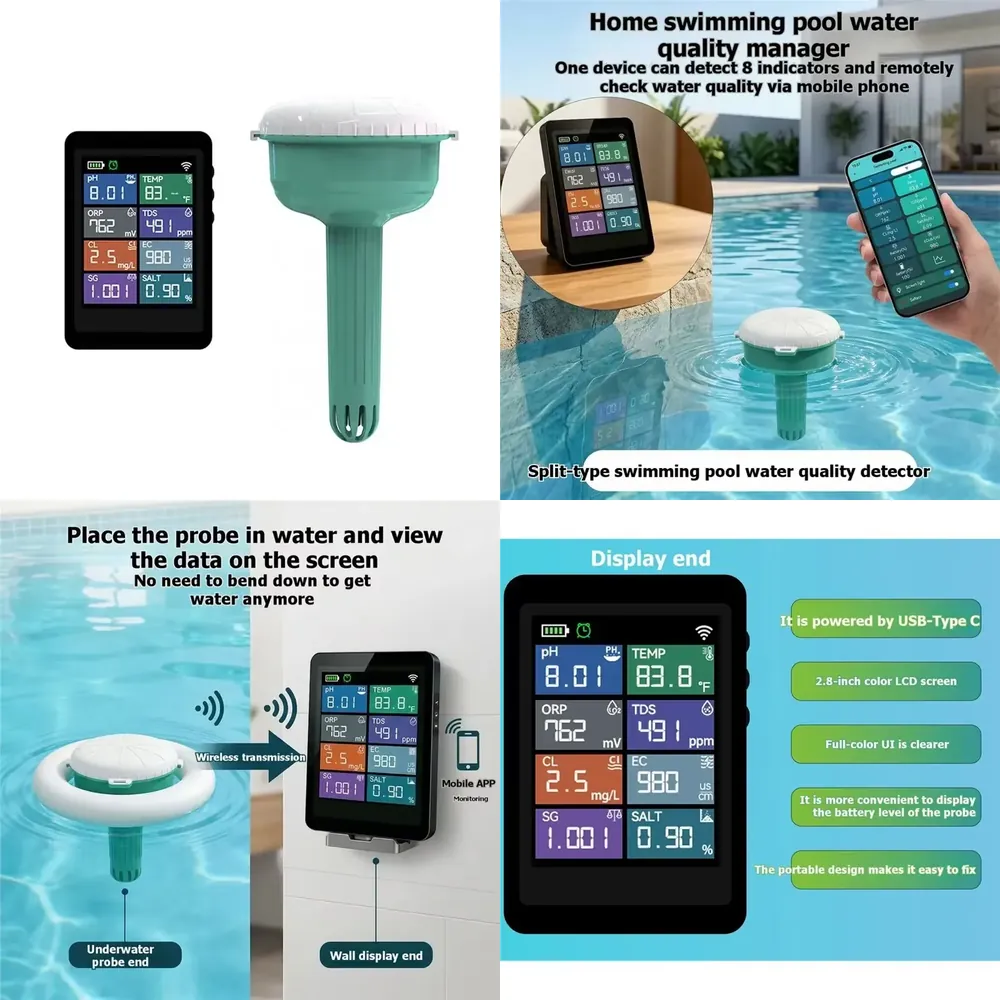Ph Meter - WAP01 AT43-Sauna & Pool Thermometer Fish