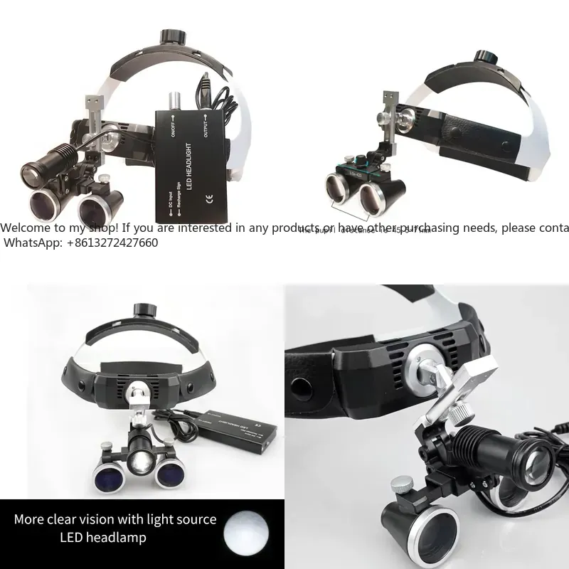 3.5X/2.5X Magnification Binocu - Led Medical Headlight 评论和价格