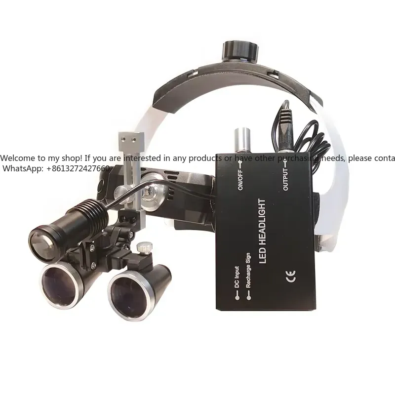 3.5X/2.5X Magnification Binocu - Led Medical Headlight 评论和价格