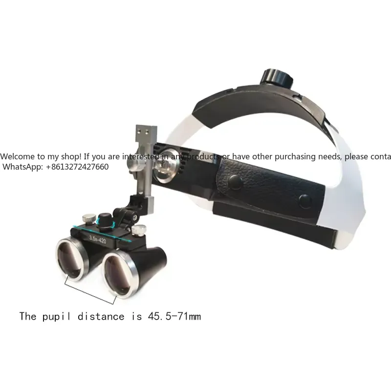 3.5X/2.5X Magnification Binocu - Led Medical Headlight 评论和价格