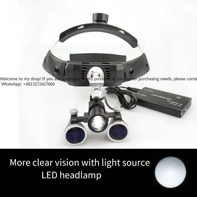 3.5X/2.5X Magnification Binocu - Led Medical Headlight 评论和价格