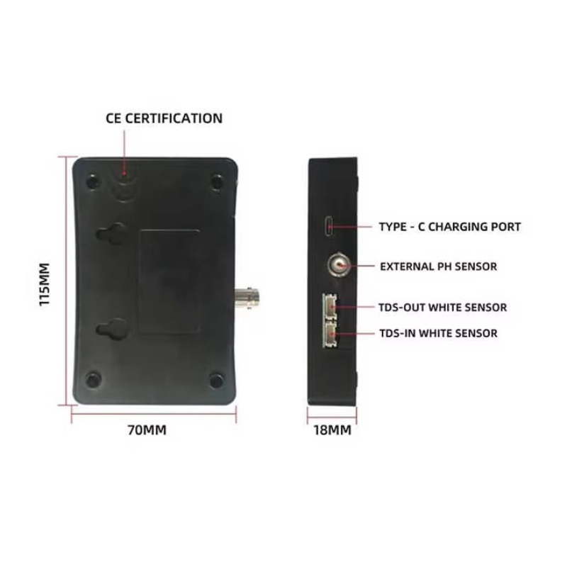 Online 5 in 1 TDS/PH/Temperatu - Ph Meter 评论和价格