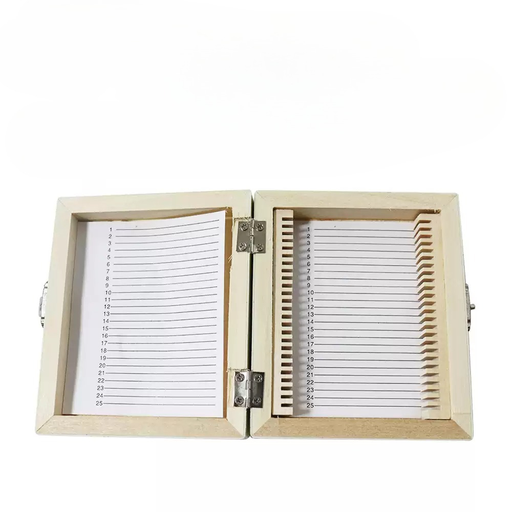 25/50/100 PCS Wooden Slide Box - Pathology Slide Storage 评论和价格