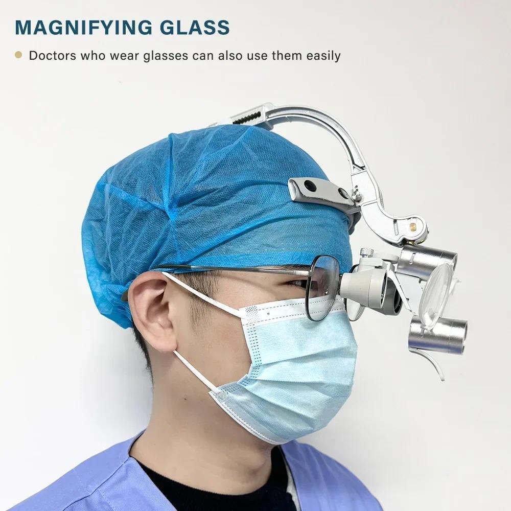 5W Dental LED Headlight 2.5X 3 - Led Medical Headlight 评论和价格