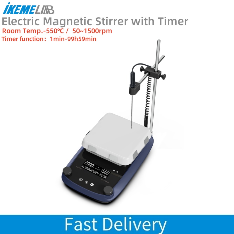 IKEME LCD Digital Display Magn - Magnetic Stirrer Hotplate 评论和价格