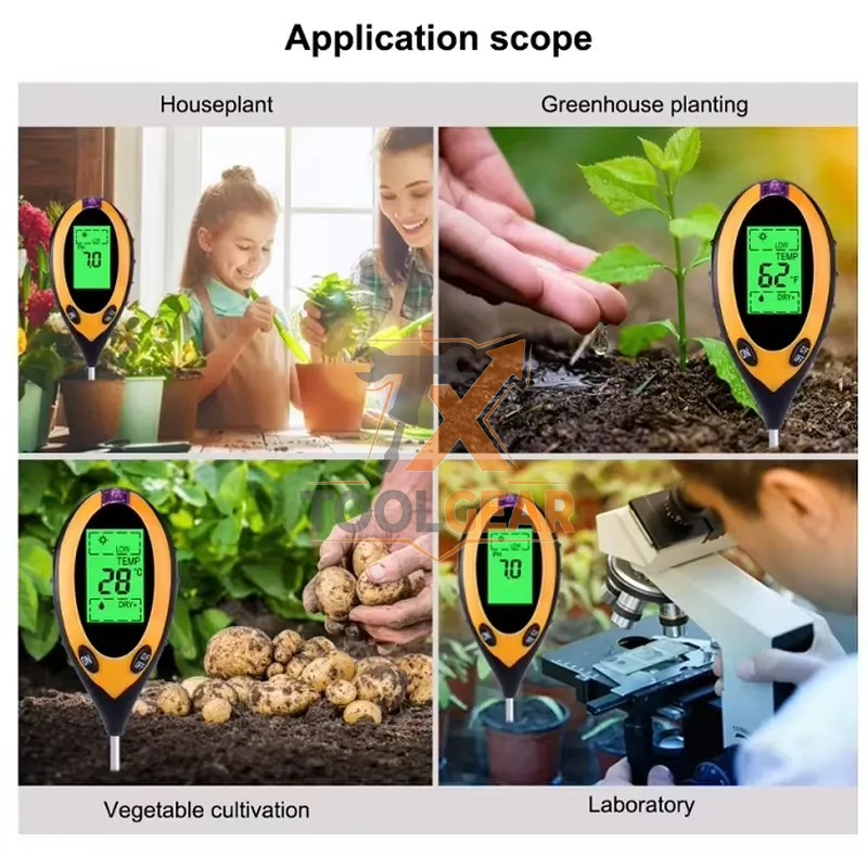 2026hotsale* 4 in 1 Soil PH Me - Ph Meter 评论和价格