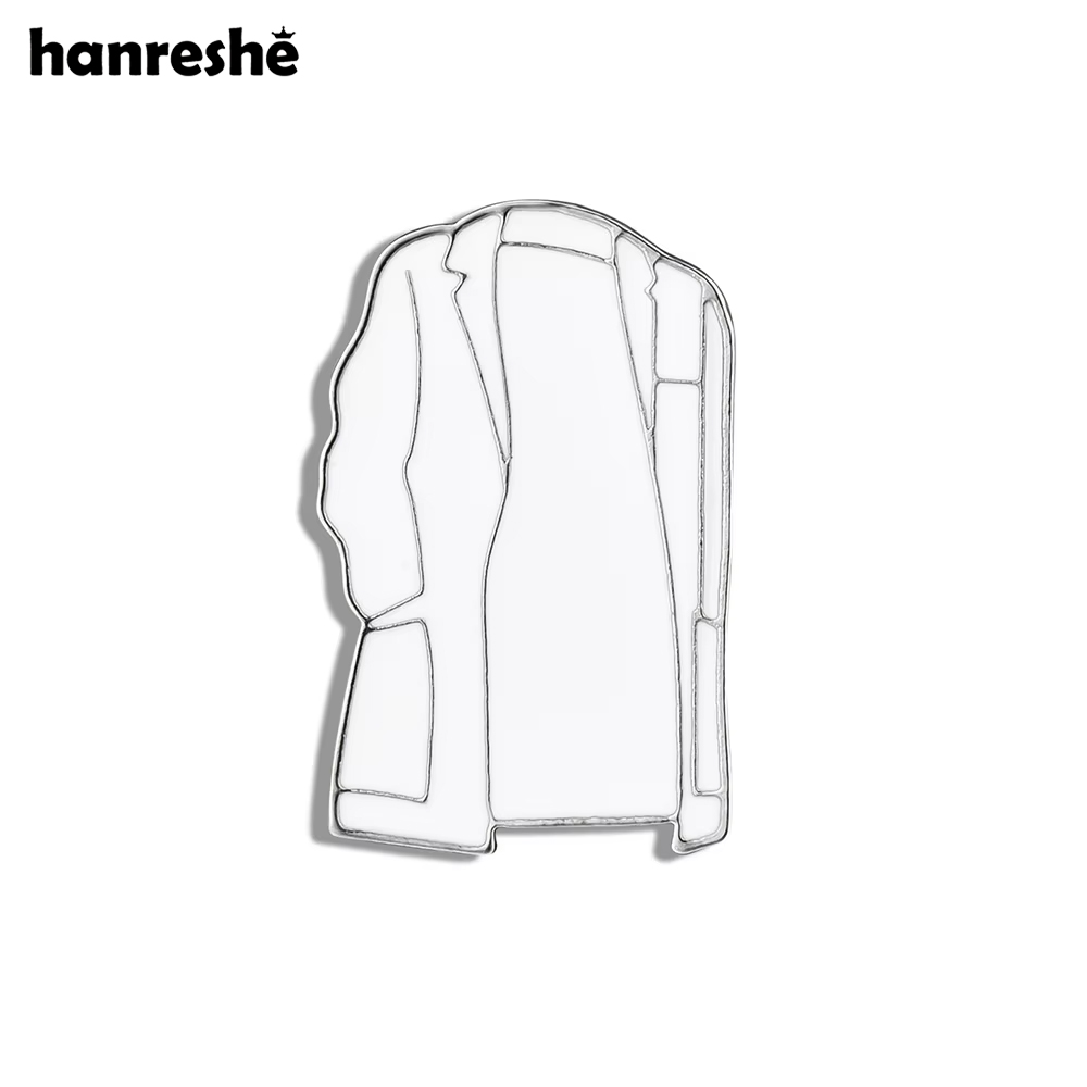 Hanreshe White Coat Enamel Bro - Medical Laboratory Scientist 评论和价格