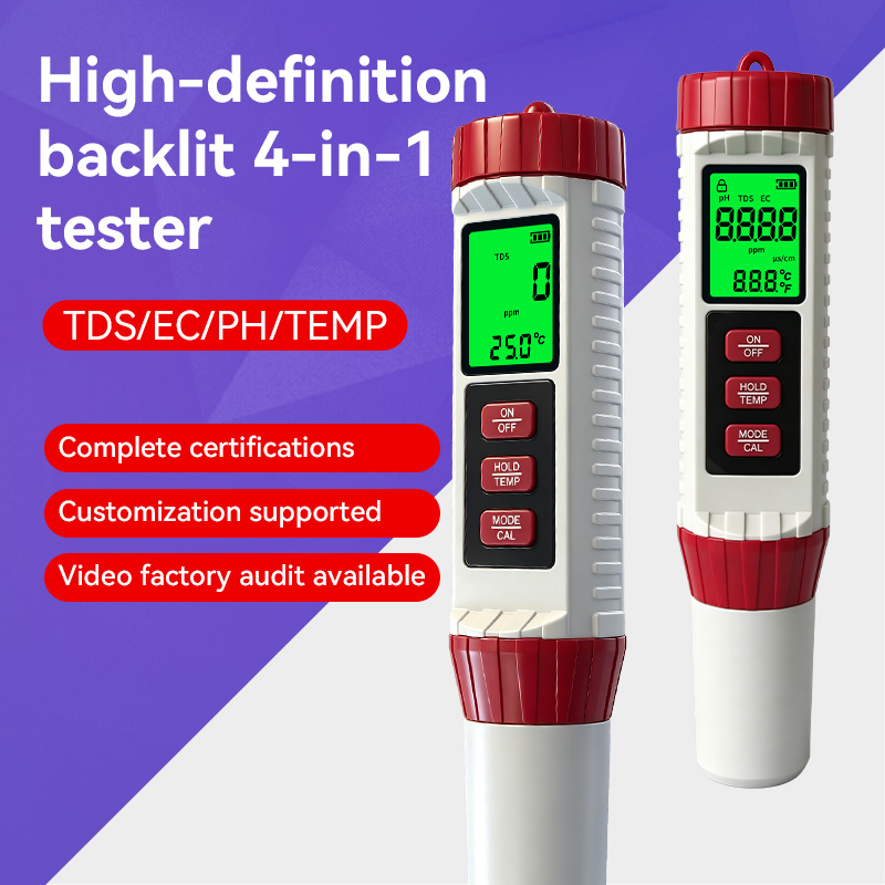 2026 New Arrival 4 in 1 PH Met - Ph Meter 评论和价格