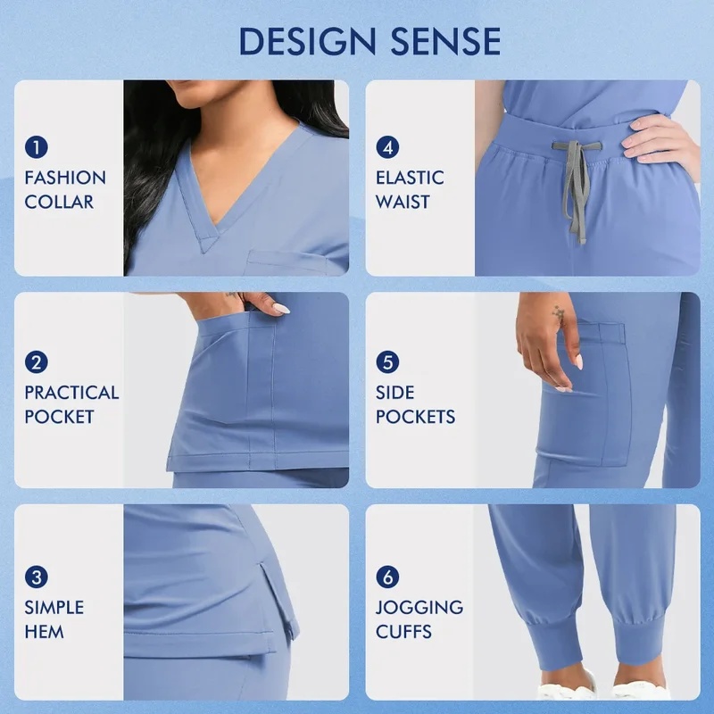 COSWomen Medical Scrubs Set Nu - Medical Lab Units 评论和价格