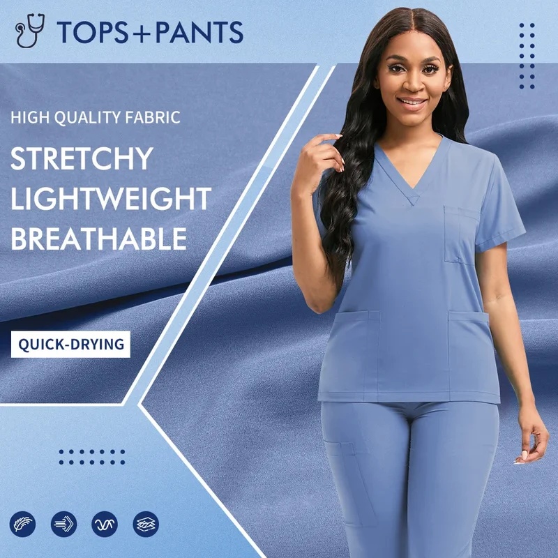 COSWomen Medical Scrubs Set Nu - Medical Lab Units 评论和价格