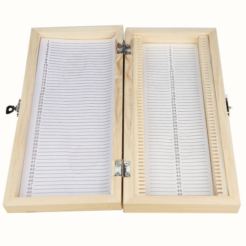25/50/100pcs Wooden Microscope - Pathology Slide Storage 评论和价格
