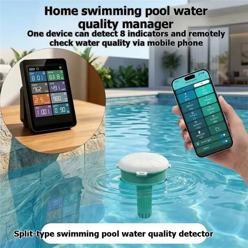WAP01 AT43-Sauna & Pool Thermo - Ph Meter 评论和价格